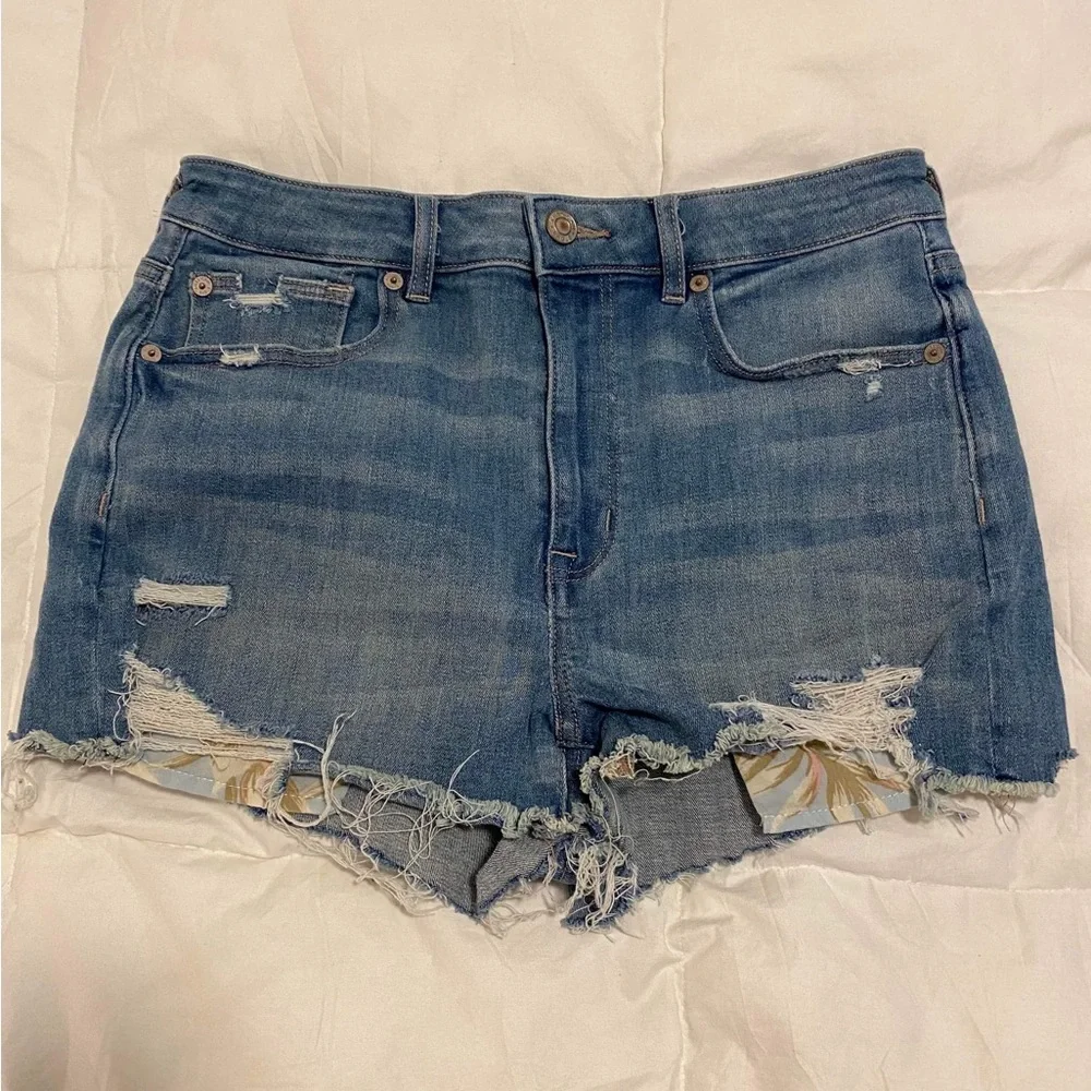 American Eagle cut-off shirts size 8 - Picture 2 of 3